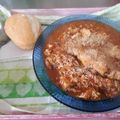 El cooksnap de Liana Ledesma cuando hizo Guiso de arroz con pollo.