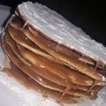 El cooksnap de Michelle Ruiz cuando hizo Torta rogel.