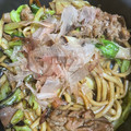 秀狼1011's cooksnap of when they made 簡単♪醤油ベースの美味しい焼きうどん♡.
