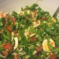 El cooksnap de Maria Alejandra cuando hizo Ensaladas como único plato.