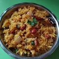 Brij Narula's cooksnap of when they made Chura matar.