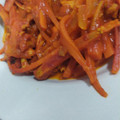 El cooksnap de Lily Plancarte cuando hizo Guisado de Zanahoria y Pollo picosito 🥕.