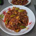 Cooksnap 0h Hana !! semasa beliau membuat Sambal Ikan Bilis Petai Berkulit.