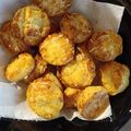 Vörös Mónika Cooksnap-ja, amikor elkészítette a(z) Villámgyors sajtos pogácsa receptet.