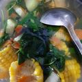Cooksnap dari UmhyMurham untuk resep Sayur Bening Bayam, Jagung, Labu Siam