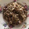 El cooksnap de Sol Bodnar cuando hizo Riñoncitos con arroz.