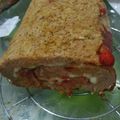 El cooksnap de David Porras cuando hizo Rollo de carne picada relleno de jamón y queso.