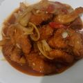 Cooksnap dari Rika Andini untuk resep Ayam saos tiram (asam pedas manis)