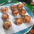 El cooksnap de Lola cuando hizo Champiñones rellenos de jamón gratinados.