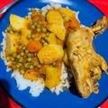 El cooksnap de claudia cuando hizo Estofado de pollo.
