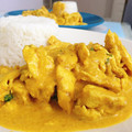 El cooksnap de Irene-Guirao cuando hizo Pollo al curry con arroz salvaje.