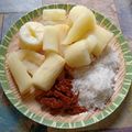 Cooksnap mamy_kitchen89 semasa beliau membuat Ubi Kayu Rebus.