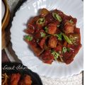 Swati Bharadwaj's cooksnap of when they made চিলি চিকেন (Chilli Chicken recipe in Bengali).