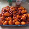 El cooksnap de estcolrod (Esther) cuando hizo 205. Ñoquis con chorizo.