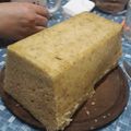 El cooksnap de Daniel Pellejero cuando hizo Budín de banana en microondas.