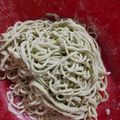 Cooksnap dari ShuJun Liu untuk resep Homemade spinach noodles 🍲