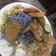 Cooksnap syafi semasa beliau membuat Nasi Biru Bunga Telang.