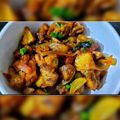 Shruti S's cooksnap of when they made Chilli Gobhi Manchurian.