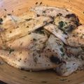 El cooksnap de Gloria de Orellana cuando hizo Filetes de Pescado con hierbas aromáticas.