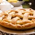 El cooksnap de M Alarcón cuando hizo Pie de manzana.