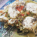 El cooksnap de Karii Kehl cuando hizo Soufflé de coliflor y pollo Light (sin harina, sin salsas).