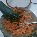 Cooksnap dari Nadiah Puspita untuk resep Rahasia sambal ayam gepuk