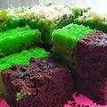 Cooksnap dari Citra Degen untuk resep Brownies Kukus Coklat Pandan 🍫🌿