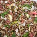 El cooksnap de Verushka cuando hizo Ensalada de lentejas.