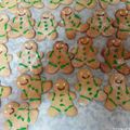 El cooksnap de Virginia. cuando hizo Galletas de jengibre.