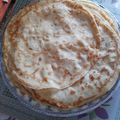 El cooksnap de Micaela Zajama cuando hizo Panqueques.