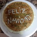 El cooksnap de Virginia. cuando hizo Tarta de turrón.