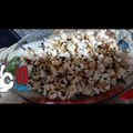El cooksnap de Nora Barrabino cuando hizo Pochoclos (palomitas) en micro con caramelo super rico.