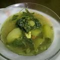 Cooksnap dari erni sari untuk resep Jukut Jepang Mekuah Bumbu Bali (Labu Siam Berkuah+Daun mudanya)