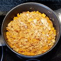 El cooksnap de Alex JC cuando hizo Fideuá con pollo y calabaza.
