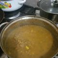 El cooksnap de cristina cuando hizo Menestra ecuatoriana.