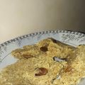 صورة من tota🖤، شاركها بعد تجربة وصفة بسبوسه بالتمر والقشطه ❤️