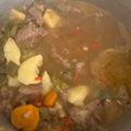 El cooksnap de Ainoa Doñas cuando hizo Guiso de carne con papas.