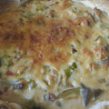 El cooksnap de babycook cuando hizo Quiche de verduras y champiñones.