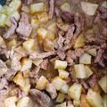El cooksnap de Blanca Estela García cuando hizo Bistec de res en salsa verde con papas 🥩.