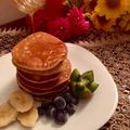 صورة من 🌻Sama.Khaled🌻، شاركها بعد تجربة وصفة بان كيك 🥞🍓🍓🍓