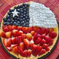 El cooksnap de Carolina Vivar cuando hizo Tarta de frutas chilena.