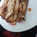 El cooksnap de Claudia S Constancio cuando hizo Panqueques.