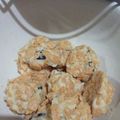 Cooksnap Su semasa beliau membuat "Biskut Cornflakes Cranberries Crunchy" #chefZam.