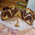 Cooksnap από Αικατερίνη Ξαγοράρη 👻 στη συνταγή Κέικ δίχρωμο βανίλια κακάο