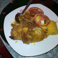 El cooksnap de Leon S. cuando hizo Pollo en salsa de naranja.