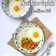 Cooksnap dari Dapur Marin Borneo untuk resep Nasi Telur Ceplok dengan Scallion Oil