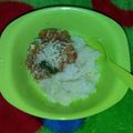Cooksnap dari Trias Tion Astuti untuk resep MPASI daging bolognaise 8+