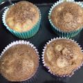 El cooksnap de Anaína Rivero cuando hizo Cupcakes marmoleados.