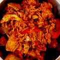 Ratna Sarkar's cooksnap of when they made রুই মাছের মাথা দিয়ে মুড়ি ঘন্ট (Rui macher matha diye muri ghonto recipe in Bengali).