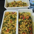 El cooksnap de Argi cuando hizo Garbanzos con espinacas.